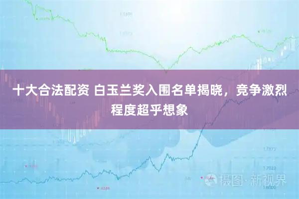 十大合法配资 白玉兰奖入围名单揭晓，竞争激烈程度超乎想象
